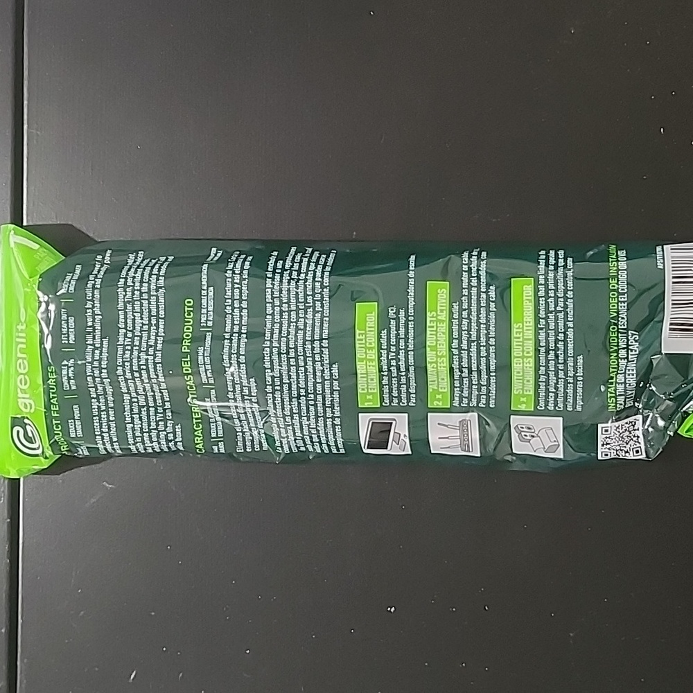 Tier 1 Advanced Power Strip - White/Green - Picture 2 of 3